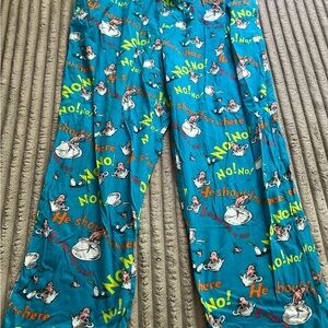 Cat in the Hat pajama pants